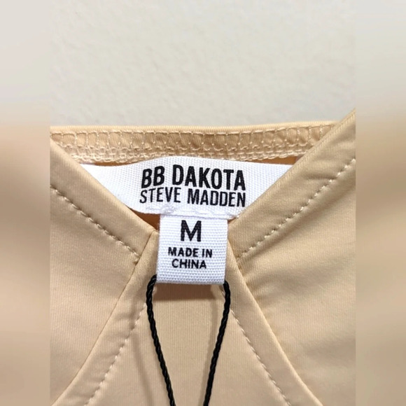 Steve Madden Sleeveless Mini Fitted Sheath Dress Size Medium - Picture 4 of 7